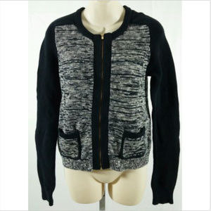 Banana Republic Zip Up Cardigan Sweater Medium